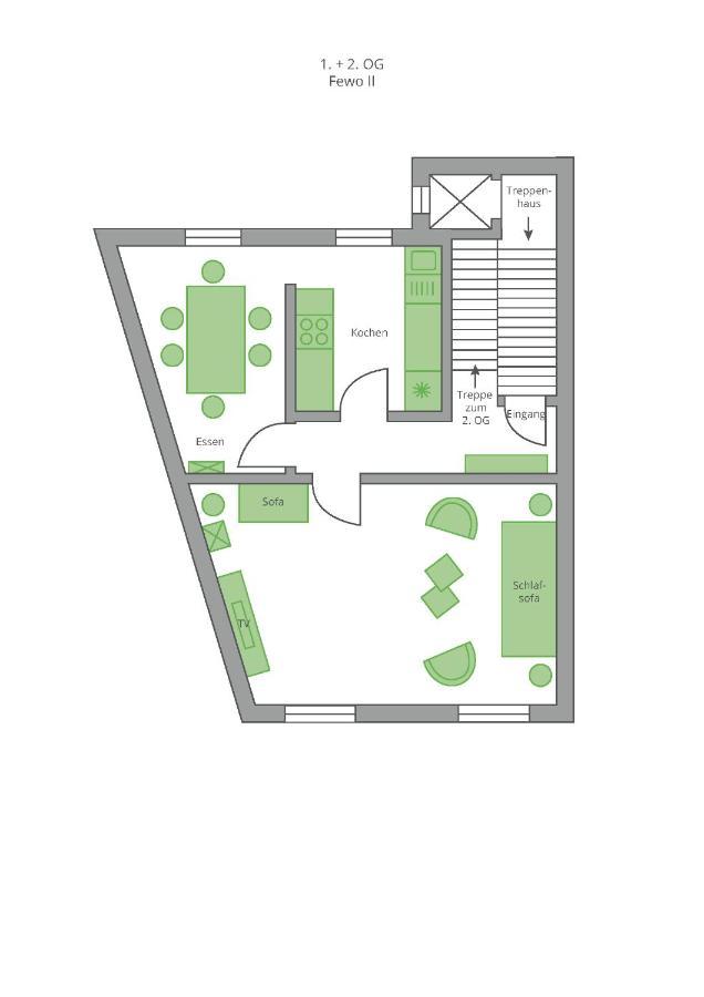 Ferienwohnungen Stadtgefluester 科赫姆 外观 照片